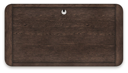Breckington - Home Office Desk - Dark Brown