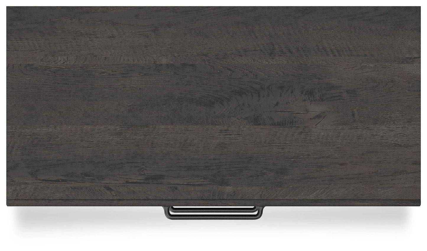 Hollivern - Five Drawer Chest - Dark Gray