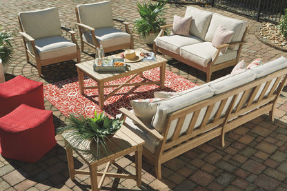 Clare View - Sofa with Cushion - Beige