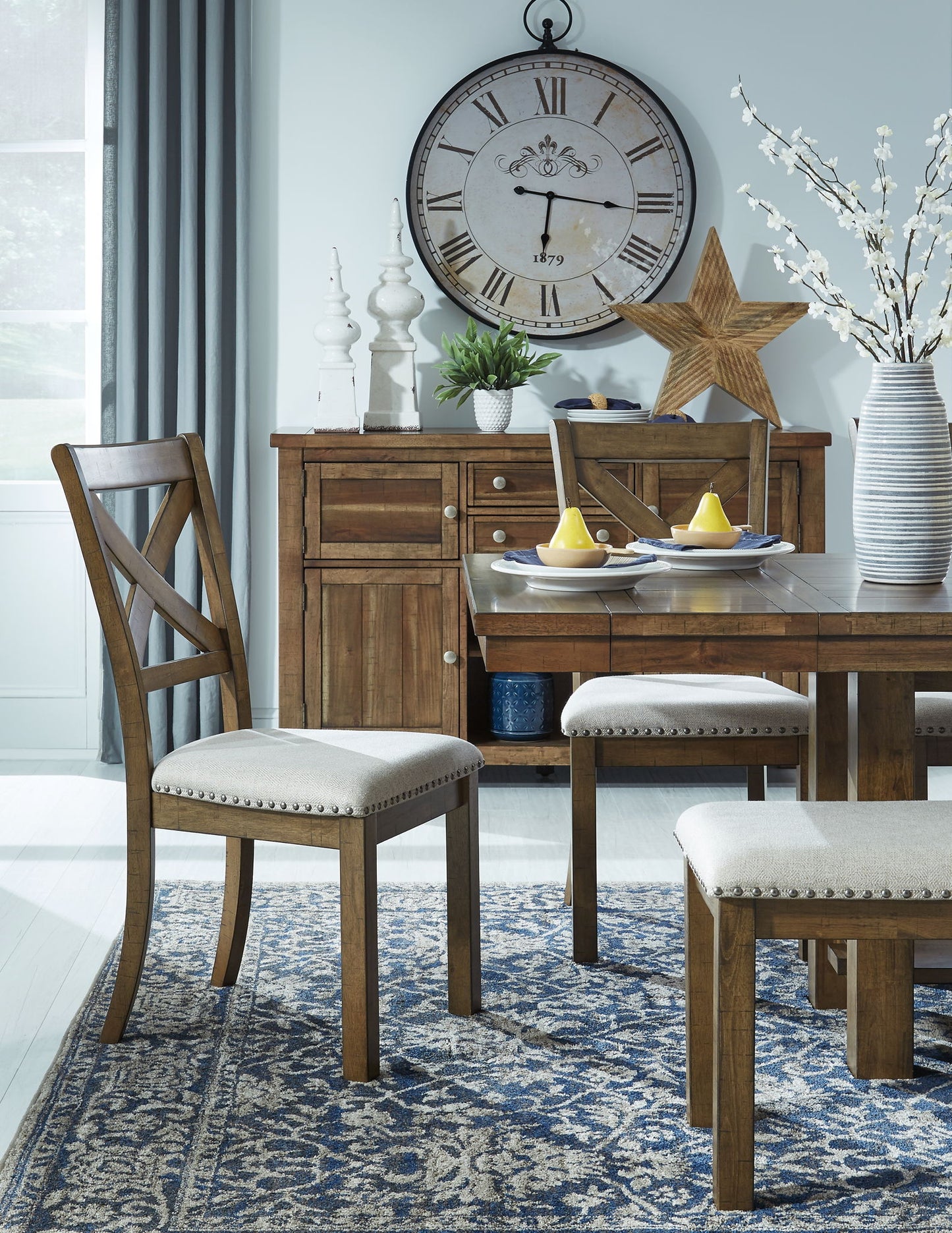 Moriville - Rectangular Dining Room Extension Table - Grayish Brown