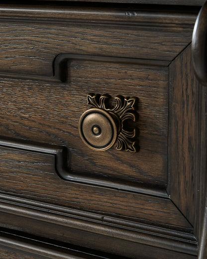 Maylee - Dresser - Dark Brown