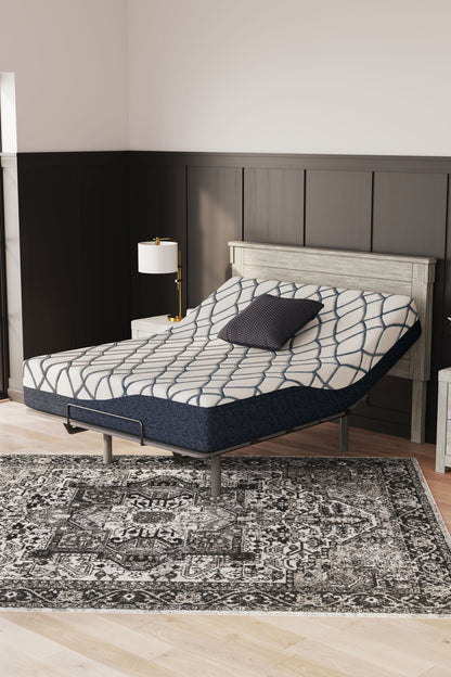 12 Inch Chime Elite 2.0 - California King Mattress - White / Blue