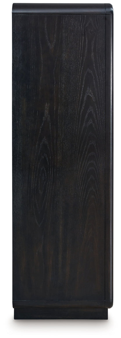 Rowanbeck - Five Drawer Chest - Black