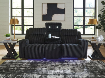 Forest Lake - Power Reclining Sofa With Adj Headrest