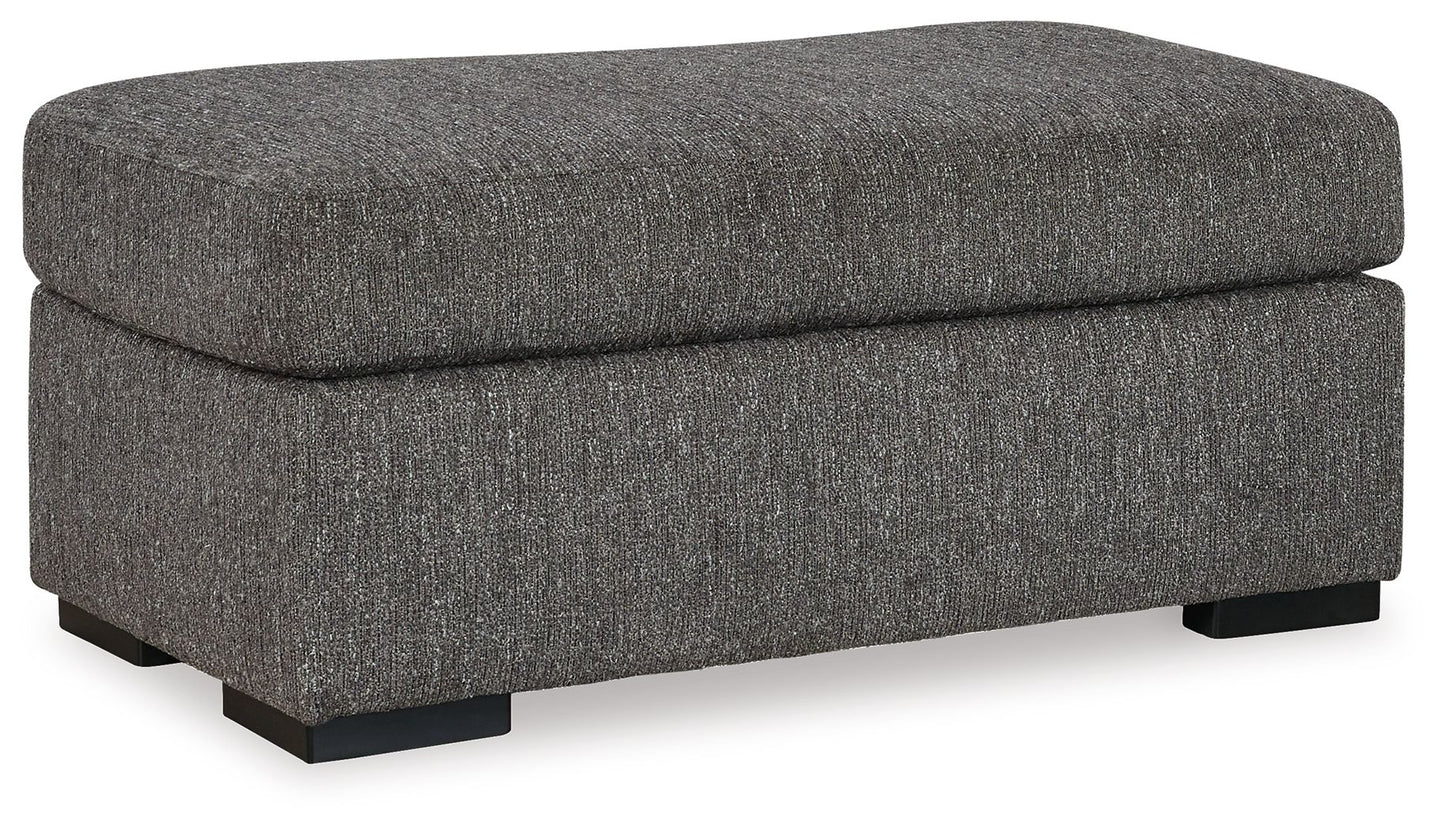 Gardiner - 2 Pc. - Chair And A Half, Ottoman - Pewter