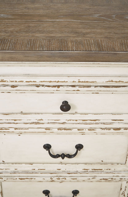 Realyn - Dining Room Server - Chipped White